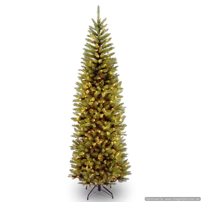 Kingswood Fir 5ft Pencil Tree With 150 LED Warm White Lights