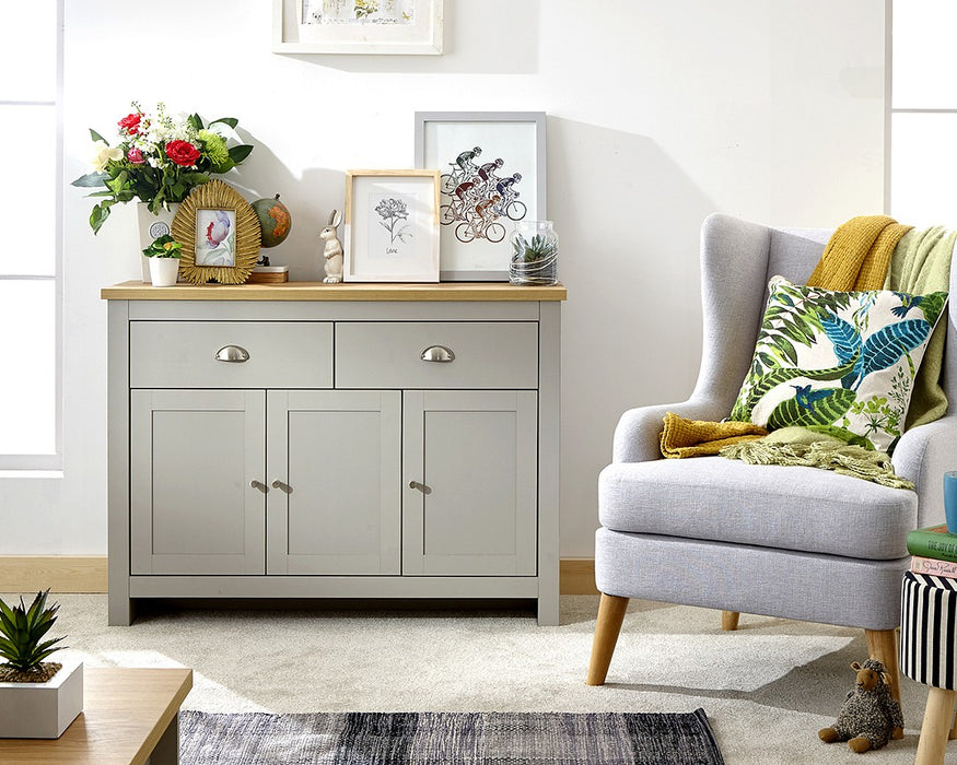 Lancaster Large Sideboard - Available In 3 Colours