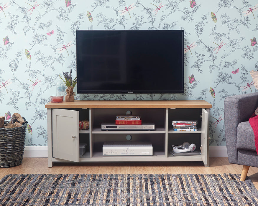 Lancaster Large TV Unit - Available In 3 Colours