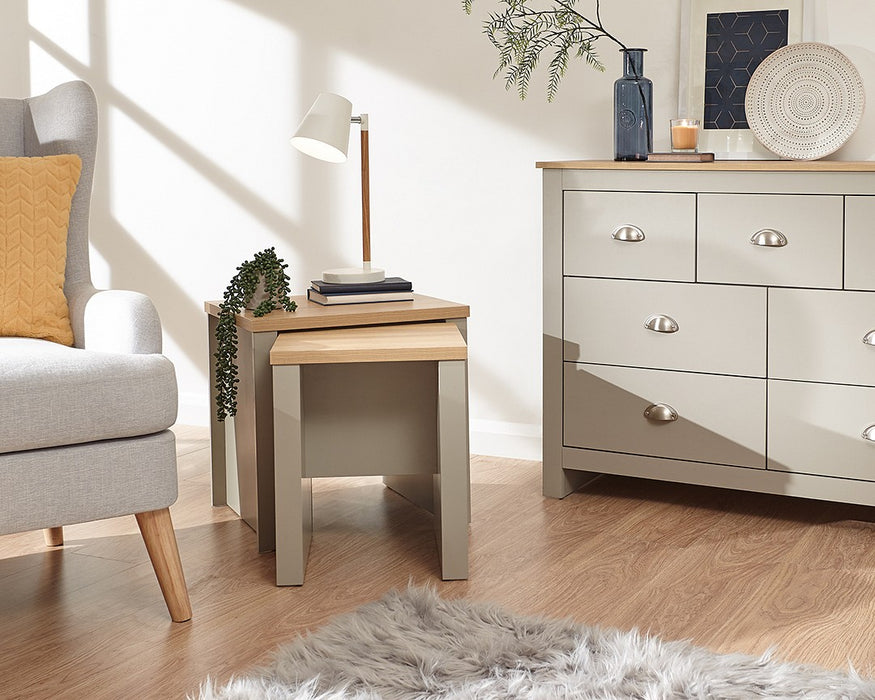 Lancaster Nesting Tables - Available In 3 Colours