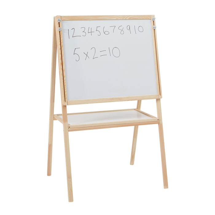 Childrens Height Adjustable Double-Sided Easel