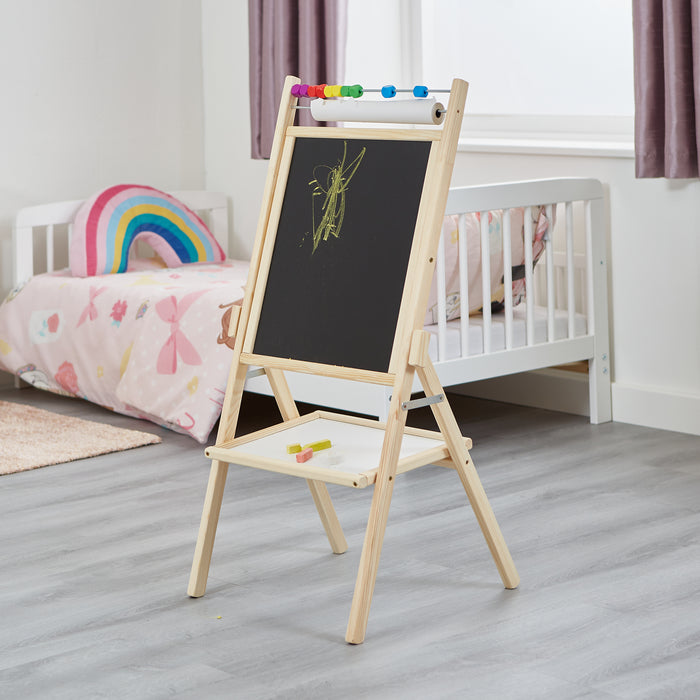 Children's Double Sided Rotary Easel with 35 Accessories