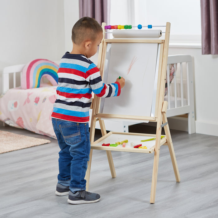 Children's Double Sided Rotary Easel with 35 Accessories
