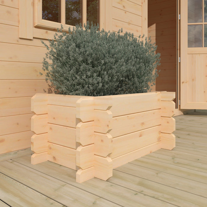 The Log Cabin 28mm Planter - Available In 2 Sizes