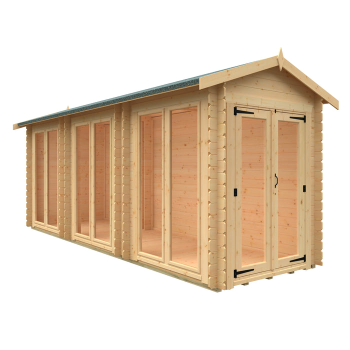 The Beaumont 19mm Log Cabin - Available In 3 Sizes