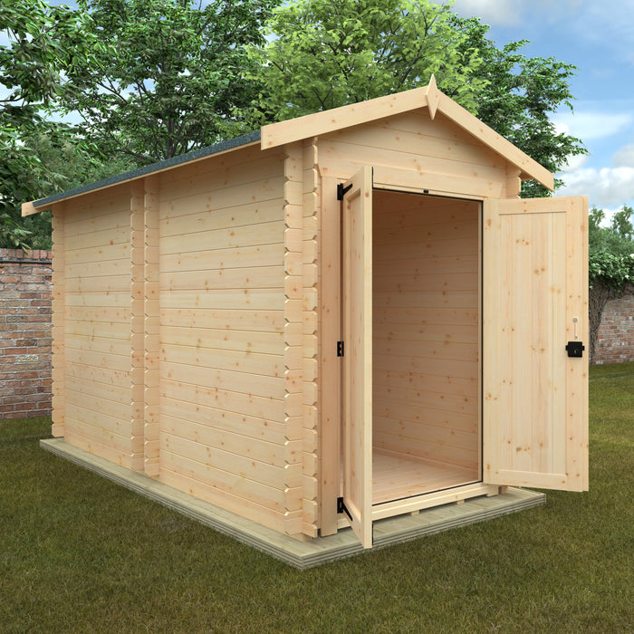 The Egerton 19mm Log Cabin - Available In 6 Sizes