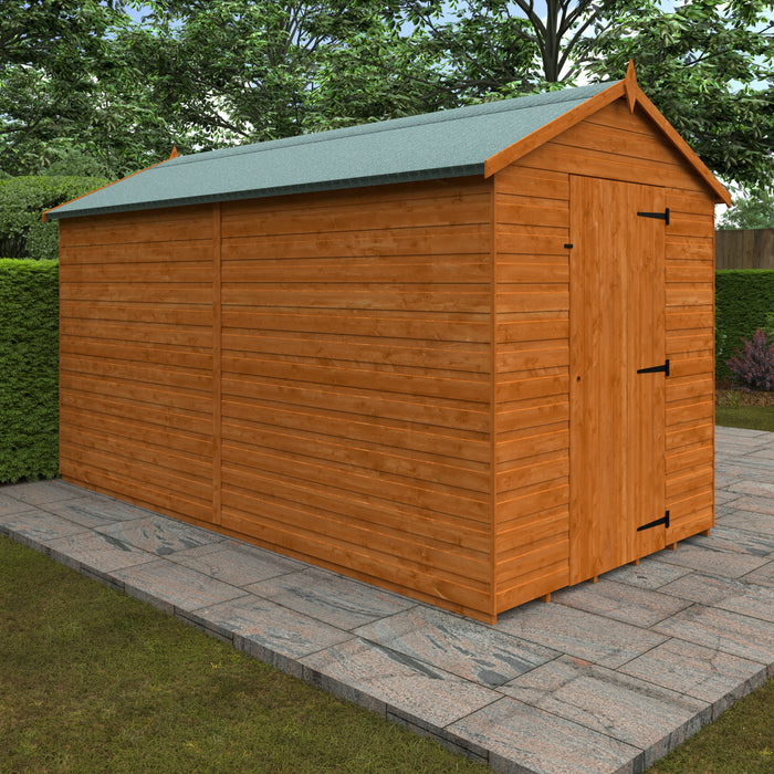 Super Apex Shed - Available In 13 Sizes & Window/Windowless Design