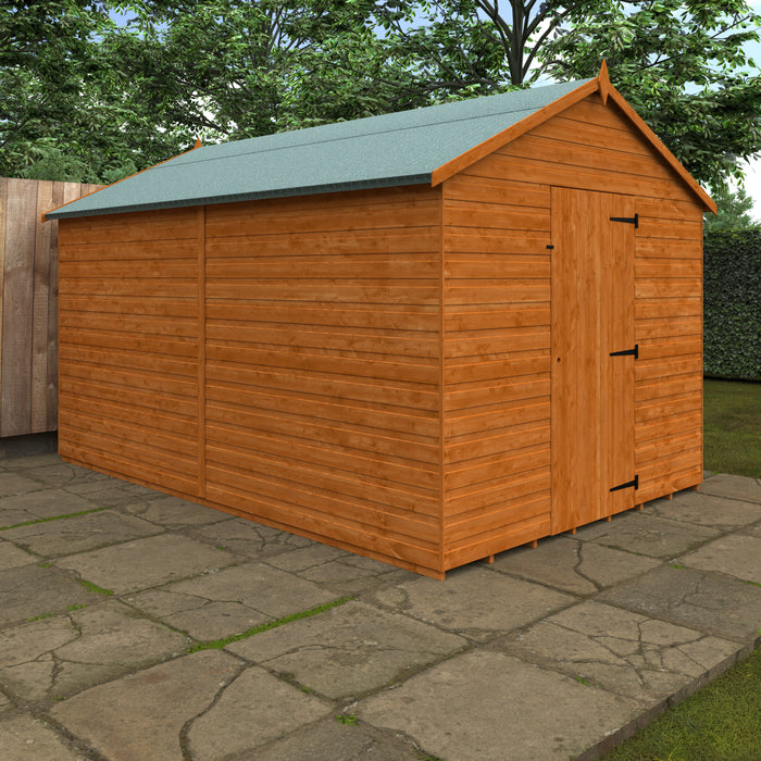 Super Apex Shed - Available In 13 Sizes & Window/Windowless Design