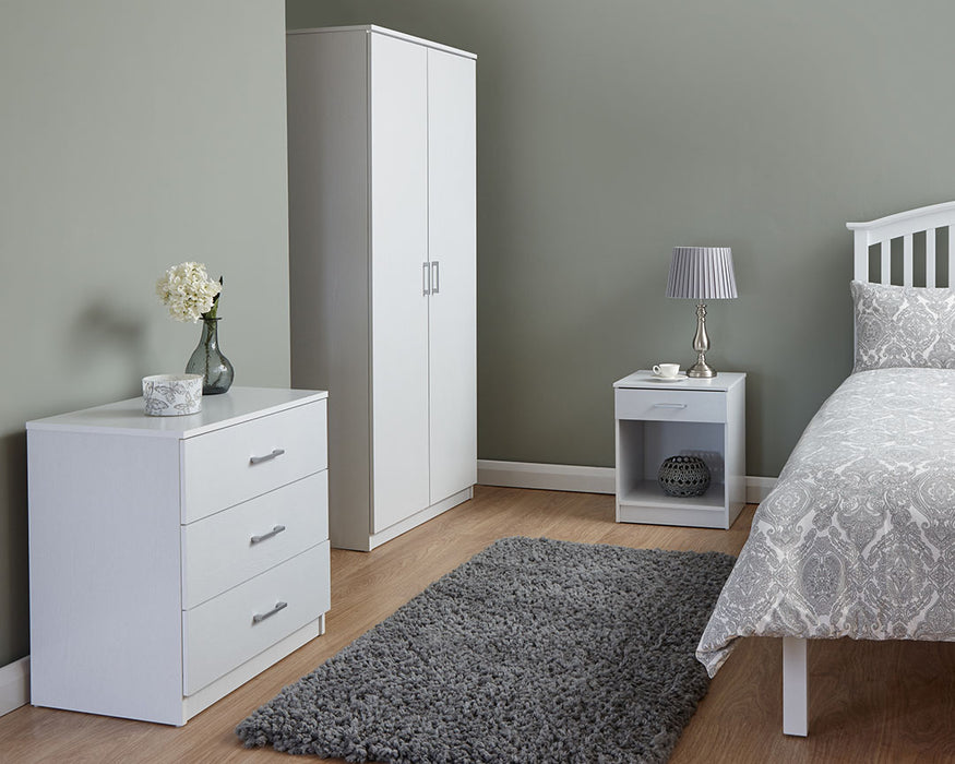 Panama 3 Piece Bedroom Set - Available In 3 Colours