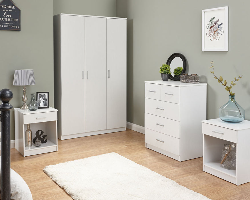 Panama 4 Piece Bedroom Set - Available In 3 Colours
