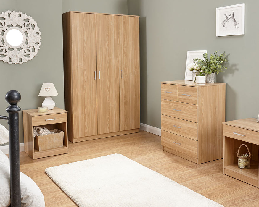 Panama 4 Piece Bedroom Set - Available In 3 Colours