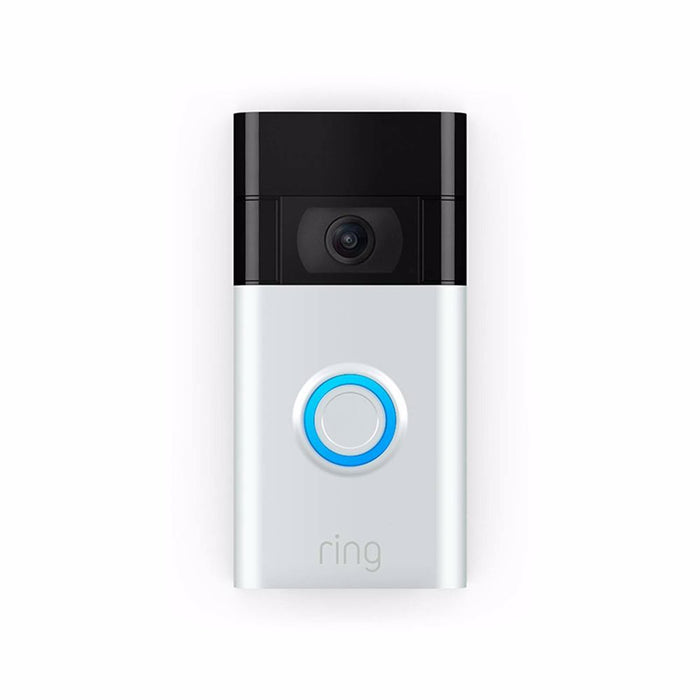 Ring Video Doorbell 2 - Satin Nickel - Slim package
