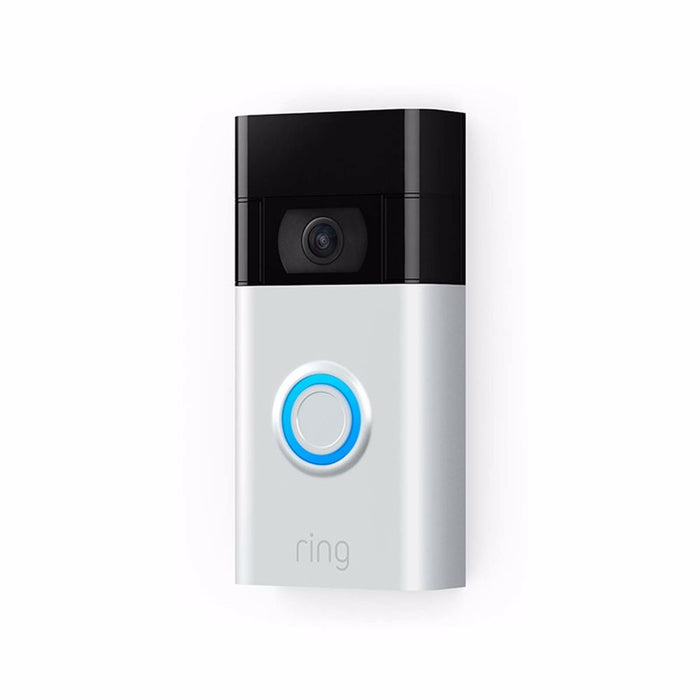 Ring Video Doorbell 2 - Satin Nickel - Slim package