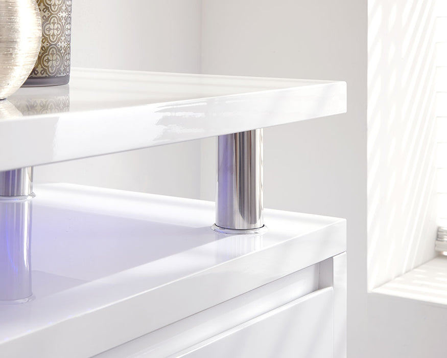 Polar High Gloss LED Sideboard - Available In 2 Colours