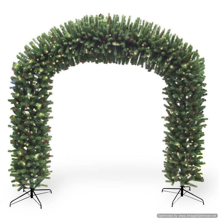 Promo 8ft Archway in Metal Folding Stand 900 W/W LED