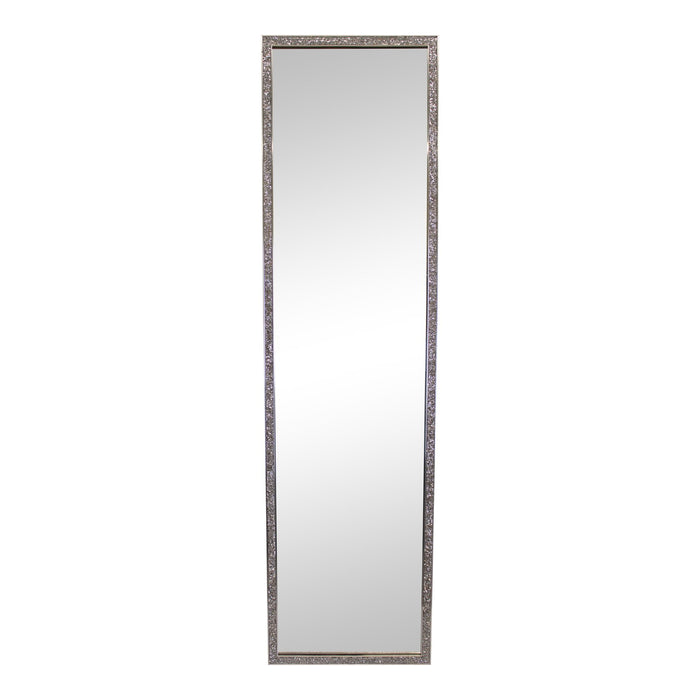Tall, Slim Jewelled Frame Mirror 125cm