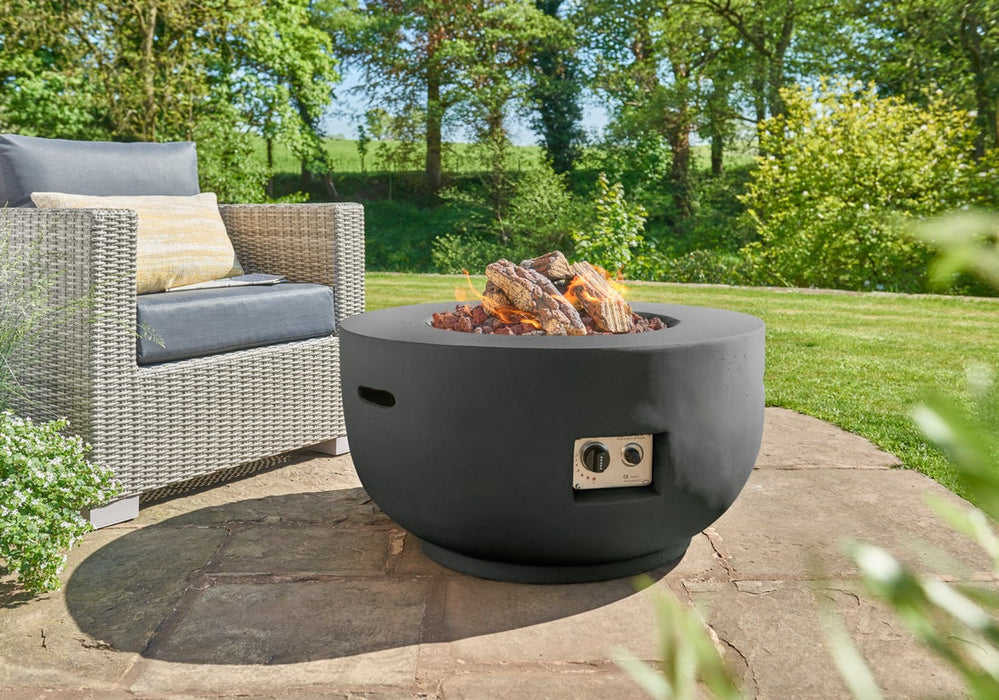 Norfolk Leisure Gas Fire Pit Bowl 91cm Cocoon - Available In 2 Colours