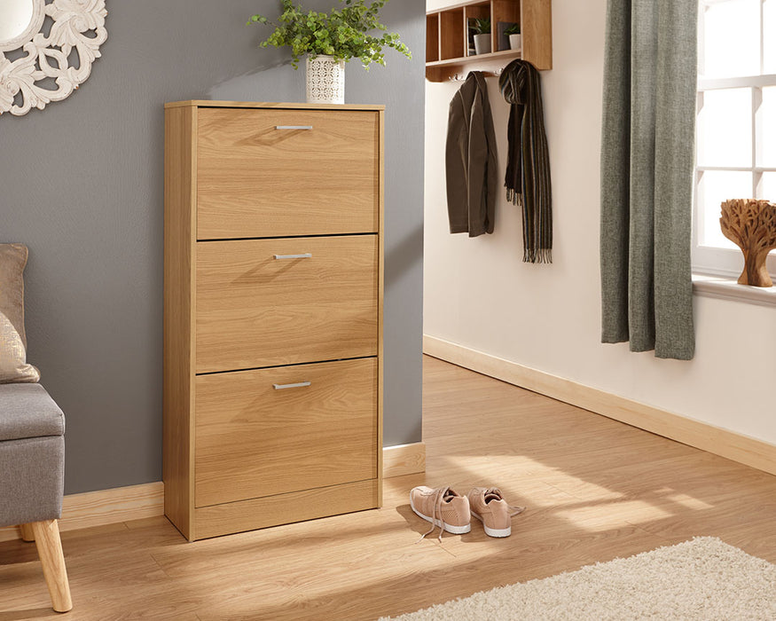 Stirling Shoe Cabinet - Available In 2 Sizes & 3 Colours