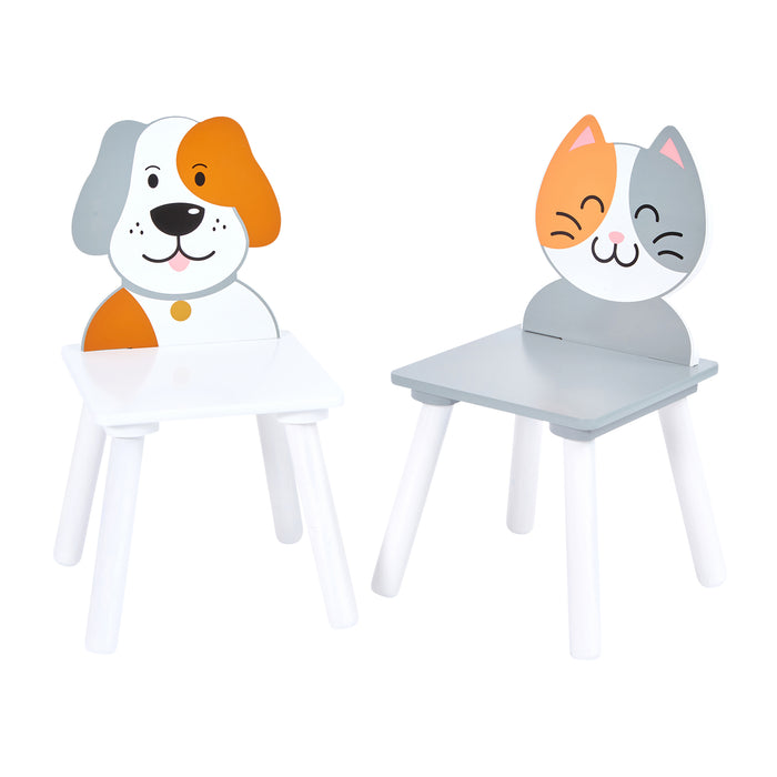 Cat and Dog Table and Chairs