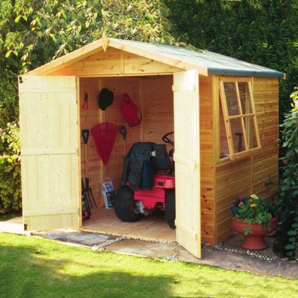 Shire Alderney Pressure Treated Shed 7x7