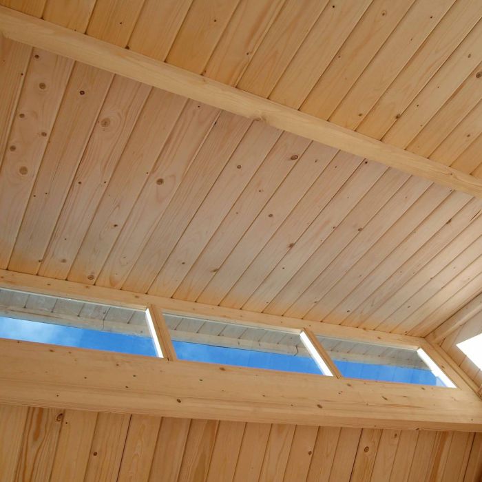 Paramount Skylight Shed with Lean-To 7x10
