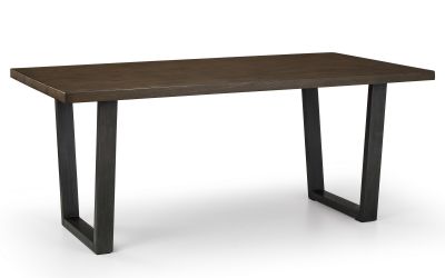Julian Bowen Brooklyn Dining Table - Available In 2 Colours