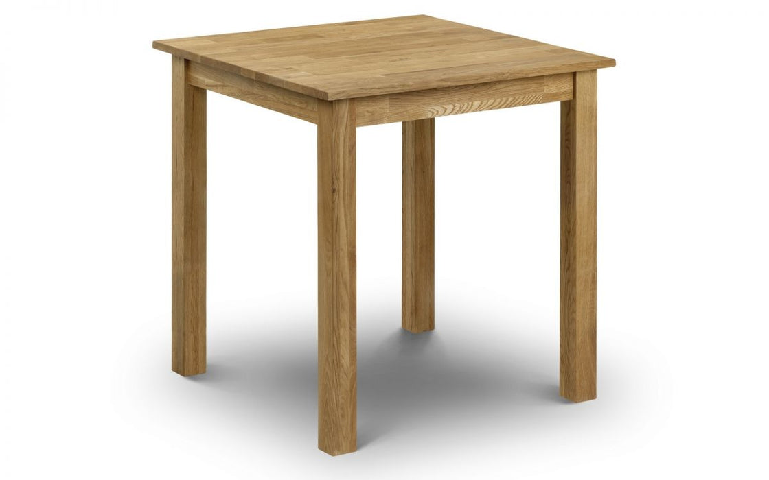 Julian Bowen Coxmoor Square Dining Table - Available In 2 Colours