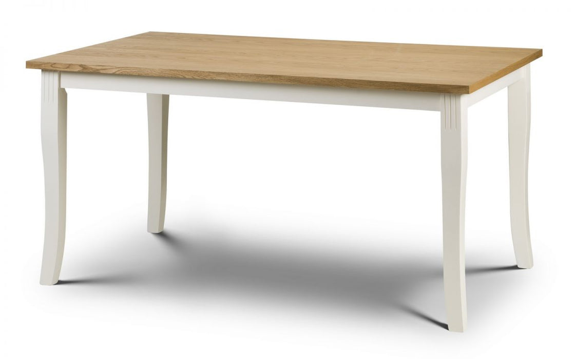Julian Bowen Davenport Dining Table - Available In 2 Colours