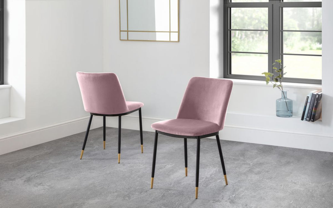 Julian Bowen Delaunay Dining Chair - Available In 4 Colours
