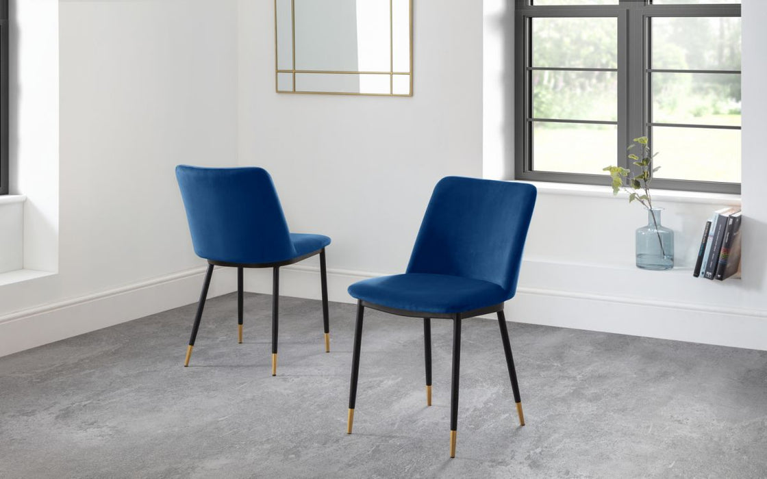 Julian Bowen Delaunay Dining Chair - Available In 4 Colours