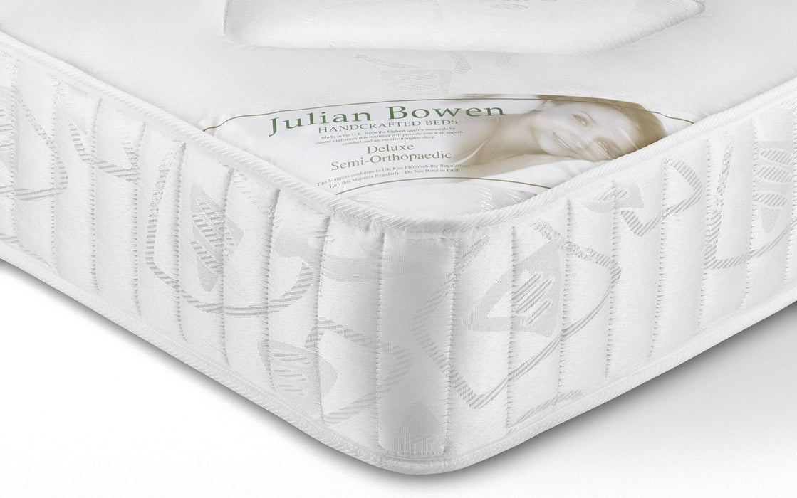Julian Bowen Deluxe Semi Orthopaedic Mattress - Available In 5 Sizes