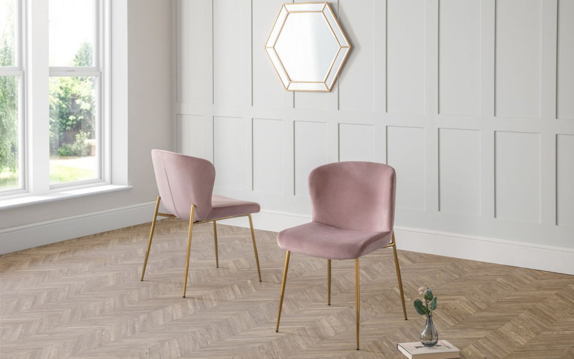 Julian Bowen Harper Dining Chair - Available In 3 Colours