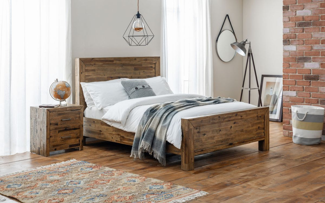 Julian Bowen Hoxton Bed - Available In 3 Sizes