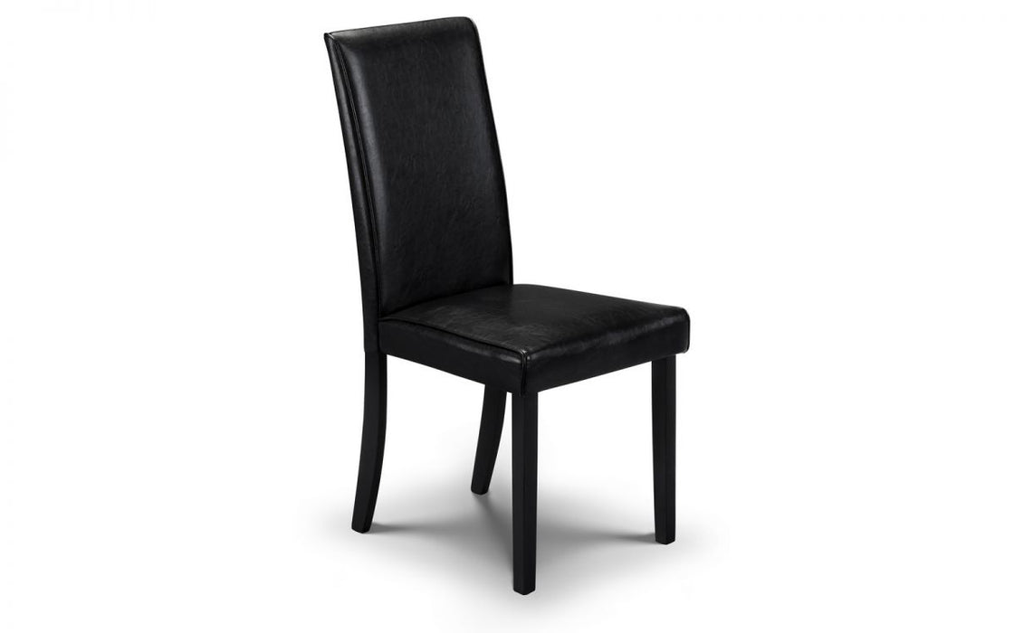 Julian Bowen Hudson Dining Chair - Available In 2 Colours