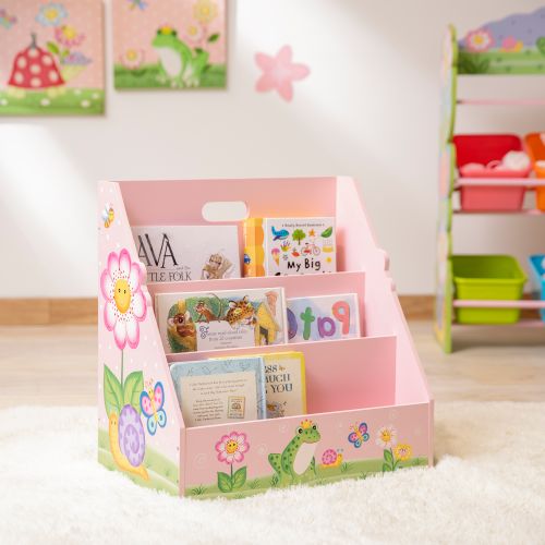 Fantasy Fields Kids Garden Bookshelf Bookcase Toy Organiser Storage