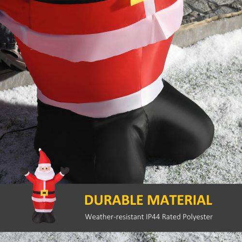 4ft Inflatable Christmas Outdoor Santa Claus LED