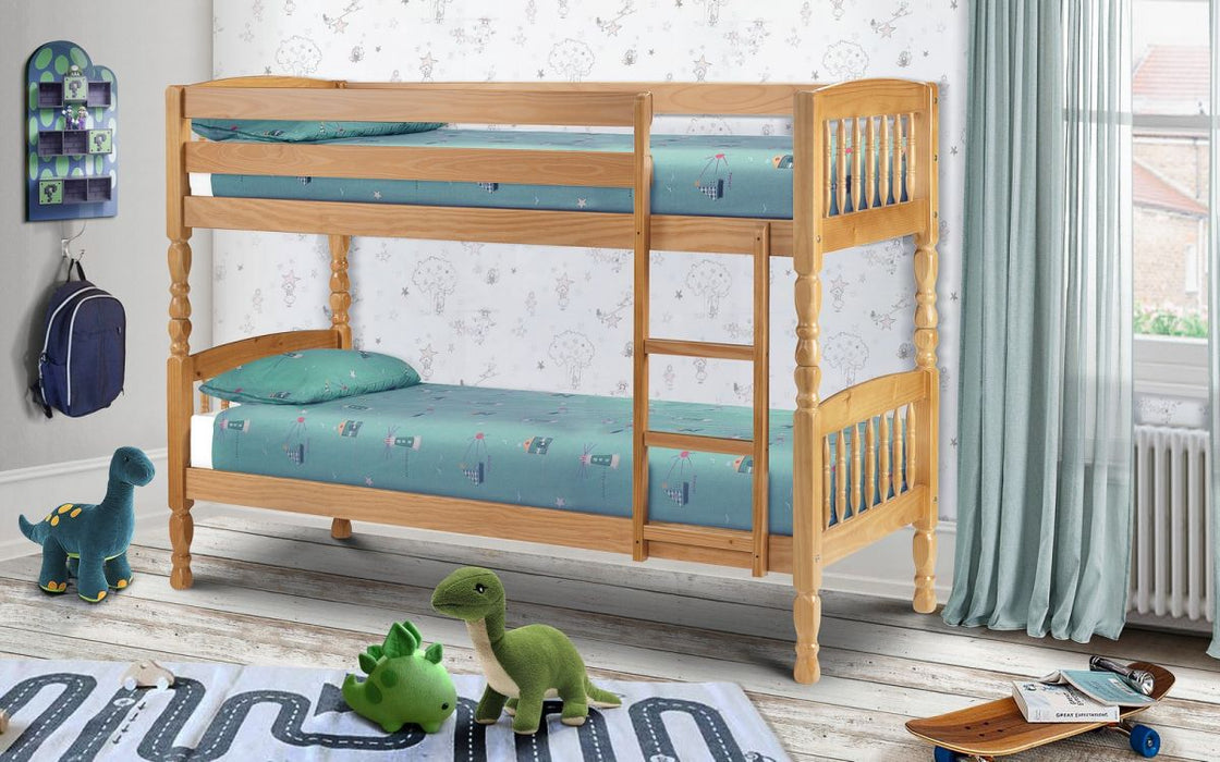 Julian Bowen Lincoln Bunk Bed - Available In 2 Sizes