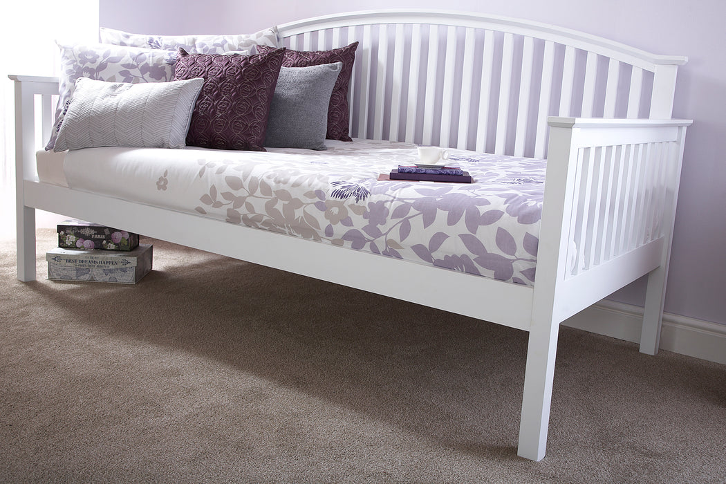 Madrid Wooden Day Bed Only - Available In 2 Colours