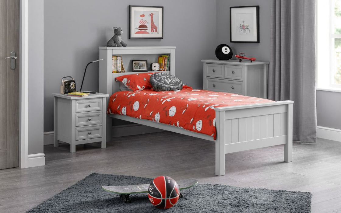 Julian Bowen Maine Bookcase Bed - Available In 3 Colours