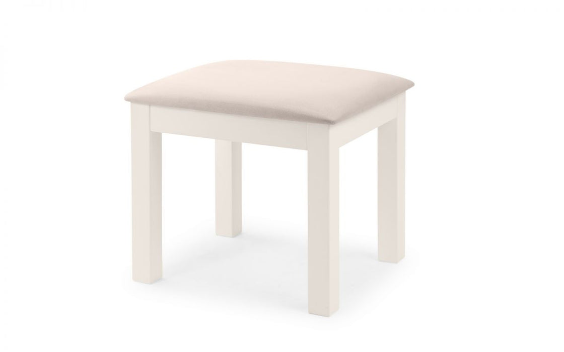 Julian Bowen Maine Dressing Stool - Available In 3 Colours