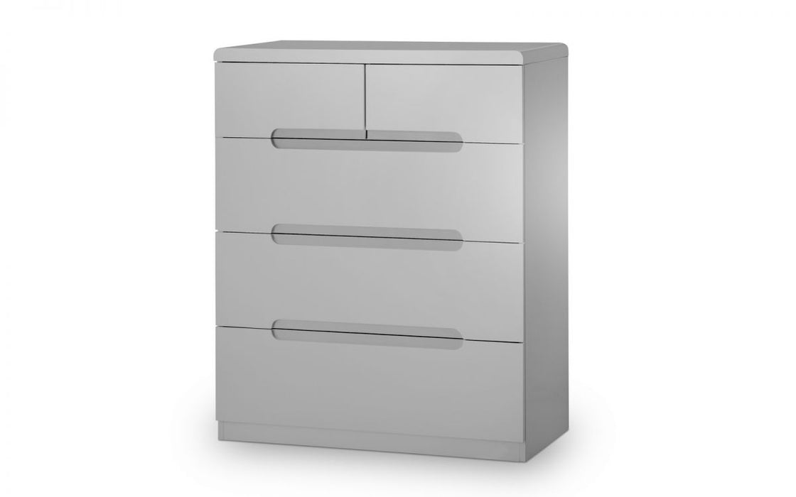 Julian Bowen Manhattan 3+2 Drawer Chest - Available In 2 Colours
