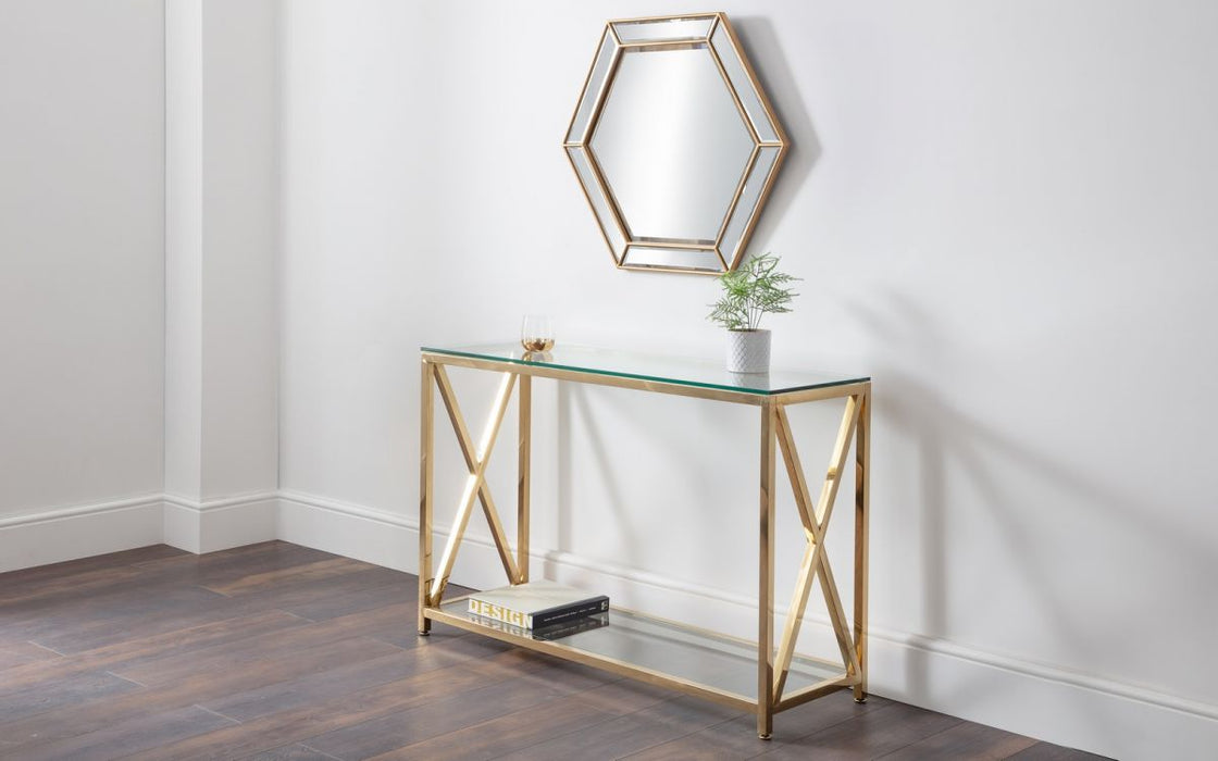 Julian Bowen Miami Console Table - Available In 2 Colours