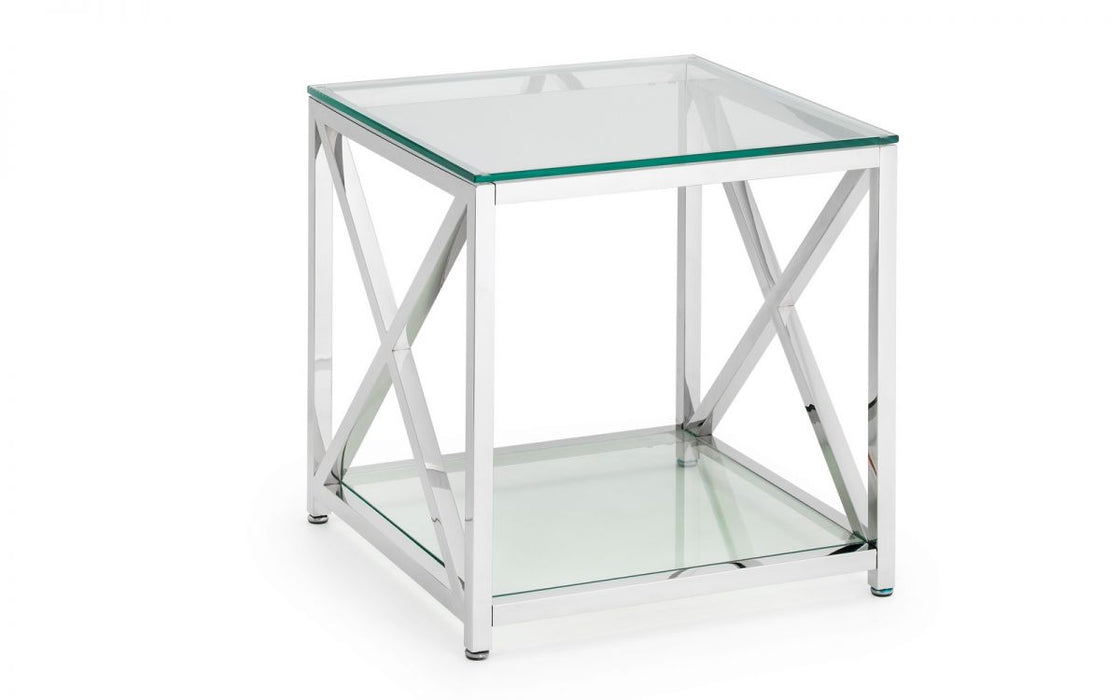 Julian Bowen Miami Lamp Table - Available In 2 Colours
