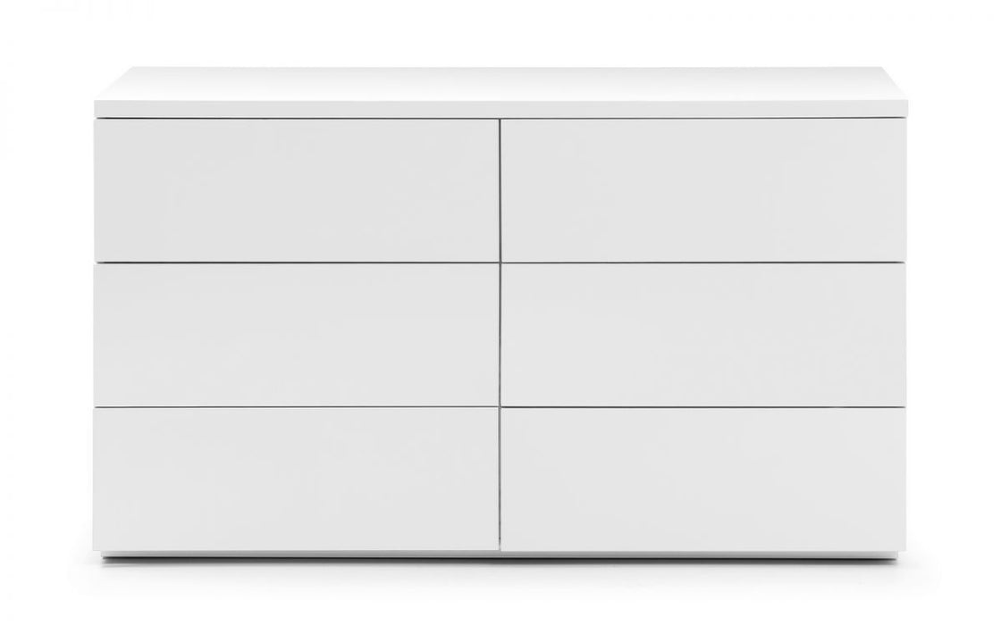 Julian Bowen Monaco 6 Drawer Wide Chest - Available In 2 Colours