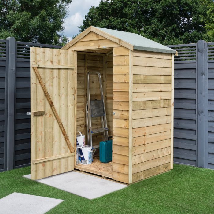 Overlap Apex Shed 4x3