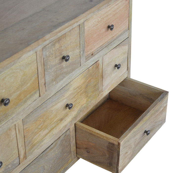 Solid Wood Chest With 8 Drawers