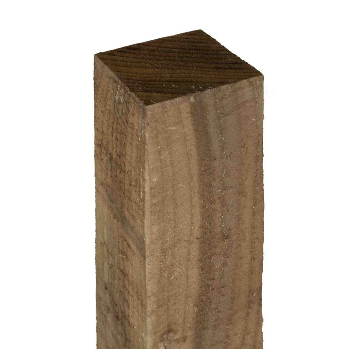 Rowlinson 3" Brown Fence Posts (75x75mm)