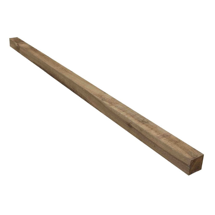 Rowlinson 3" Brown Fence Posts (75x75mm)