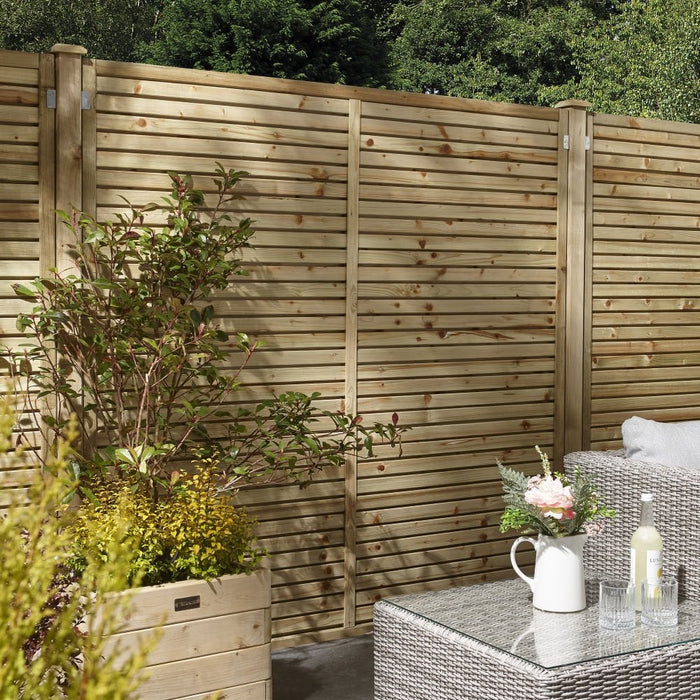 Rowlinson Cheshire Contemporary Screen Fence Panel