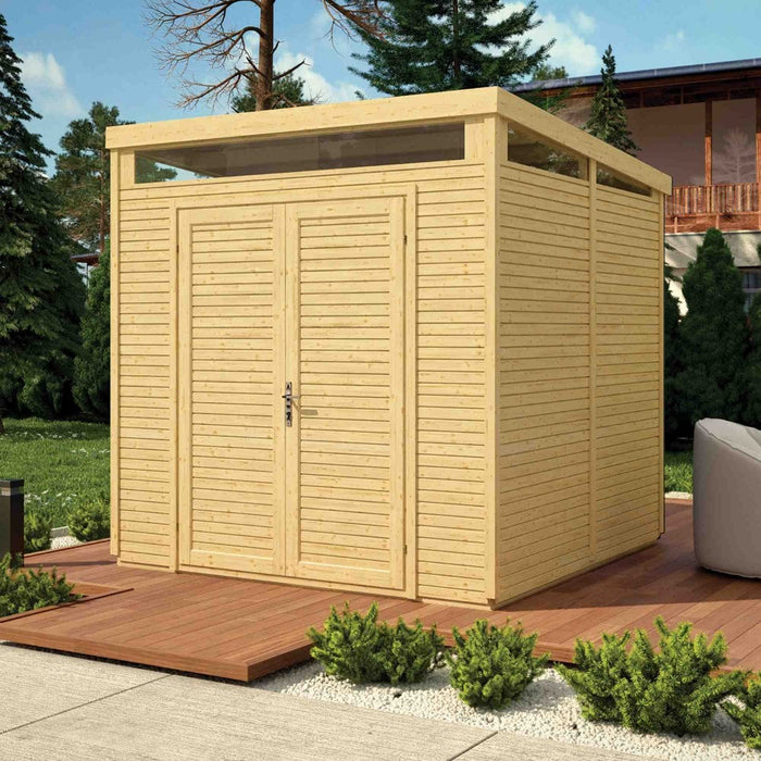 Paramount Pent Security Shed 8x8